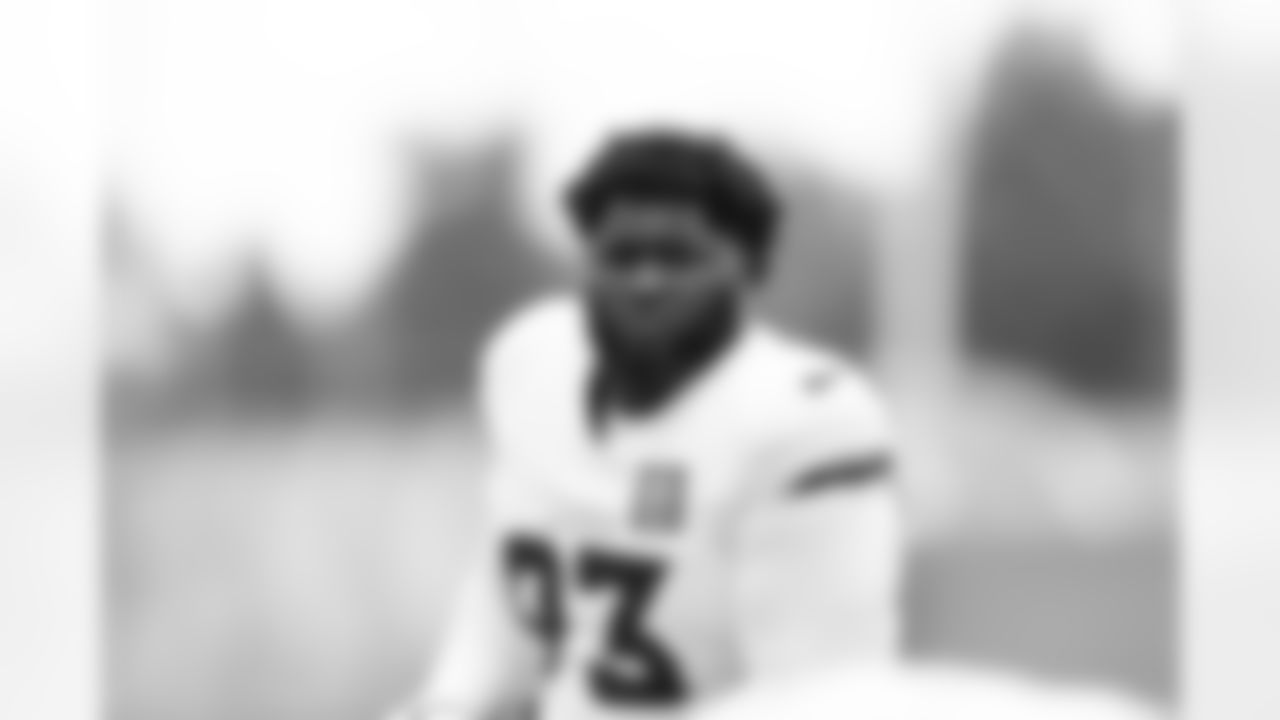 D.J. Jones during practice on Wednesday, August 27, 2025 at Broncos Park Powered by CommonSpirit in Englewood, Colorado.
Photo by Gabriel Christus / Denver Broncos