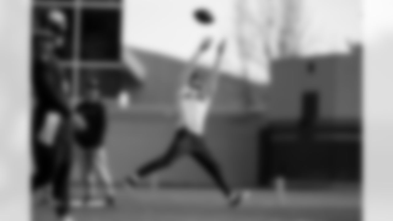 Keidron Smith during practice on Friday, December 12, 2025 at Broncos Park Powered by CommonSpirit in Englewood, Colorado.
Photo by Gabriel Christus / Denver Broncos