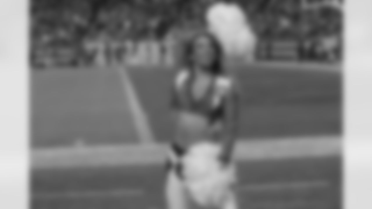 during the Broncos' Week 10 game against the Las Vegas Raiders at Empower Field at Mile High in Denver, Colorado on November 6, 2025. Photo by Paul Cloud / Denver Broncos