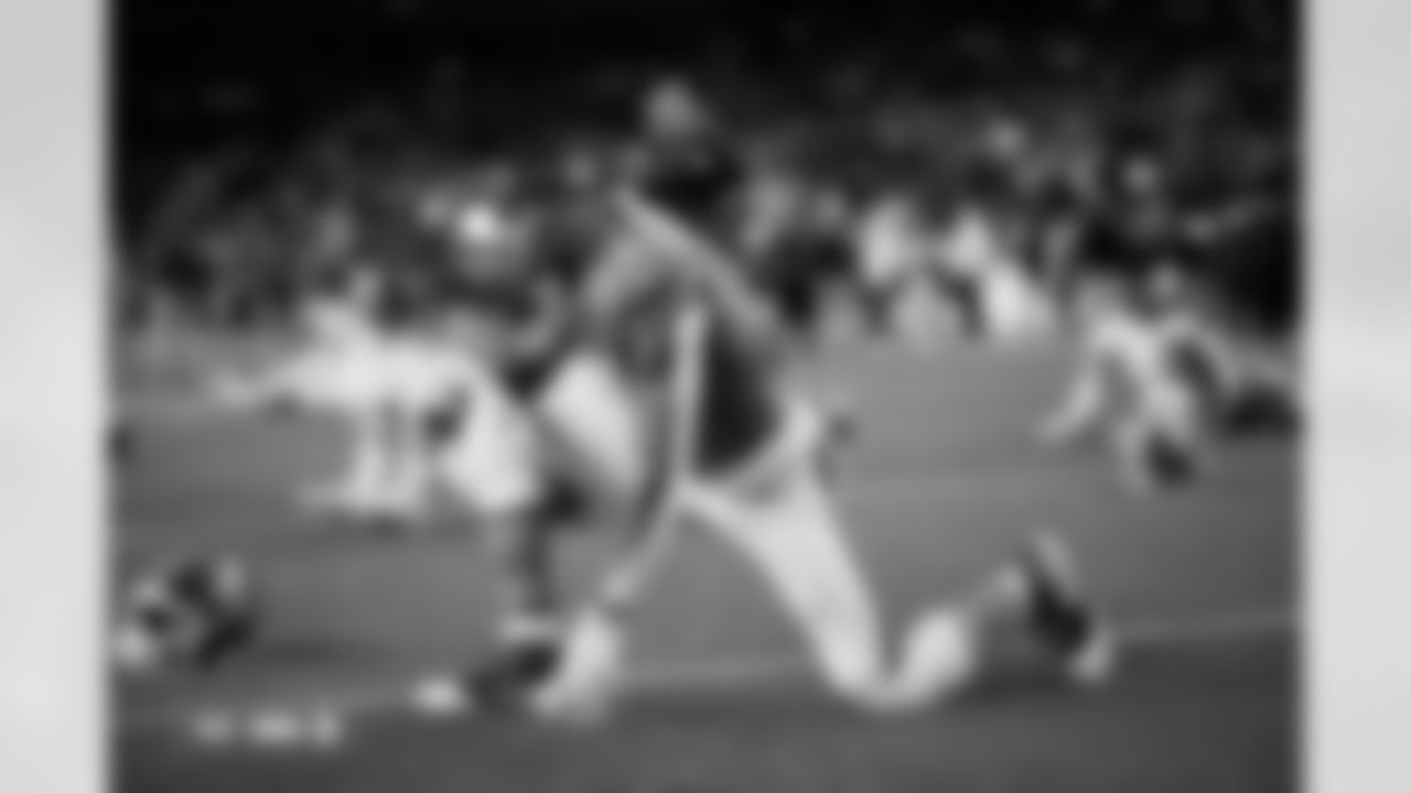 Denver Broncos tight end Evan Engram (1) photographed on film during the Broncos' Week 10 game against the Las Vegas Raiders at Empower Field at Mile High in Denver, Colorado on November 7, 2025. Photo by Gabriel Christus / Denver Broncos