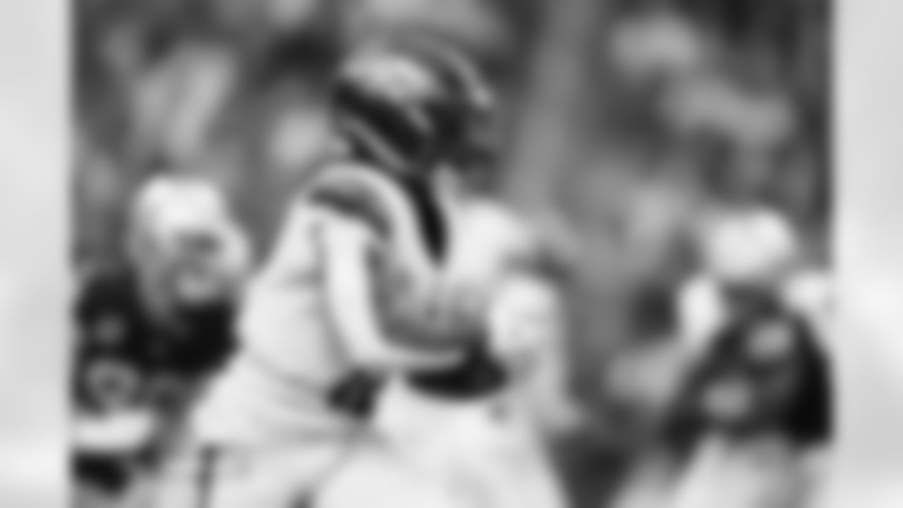 RJ Harvey (12) during the Broncos' Week 14 game against the Las Vegas Raiders at Allegiant Stadium in Las Vegas, Nevada on December 7, 2025. Photo by Gabriel Christus / Denver Broncos