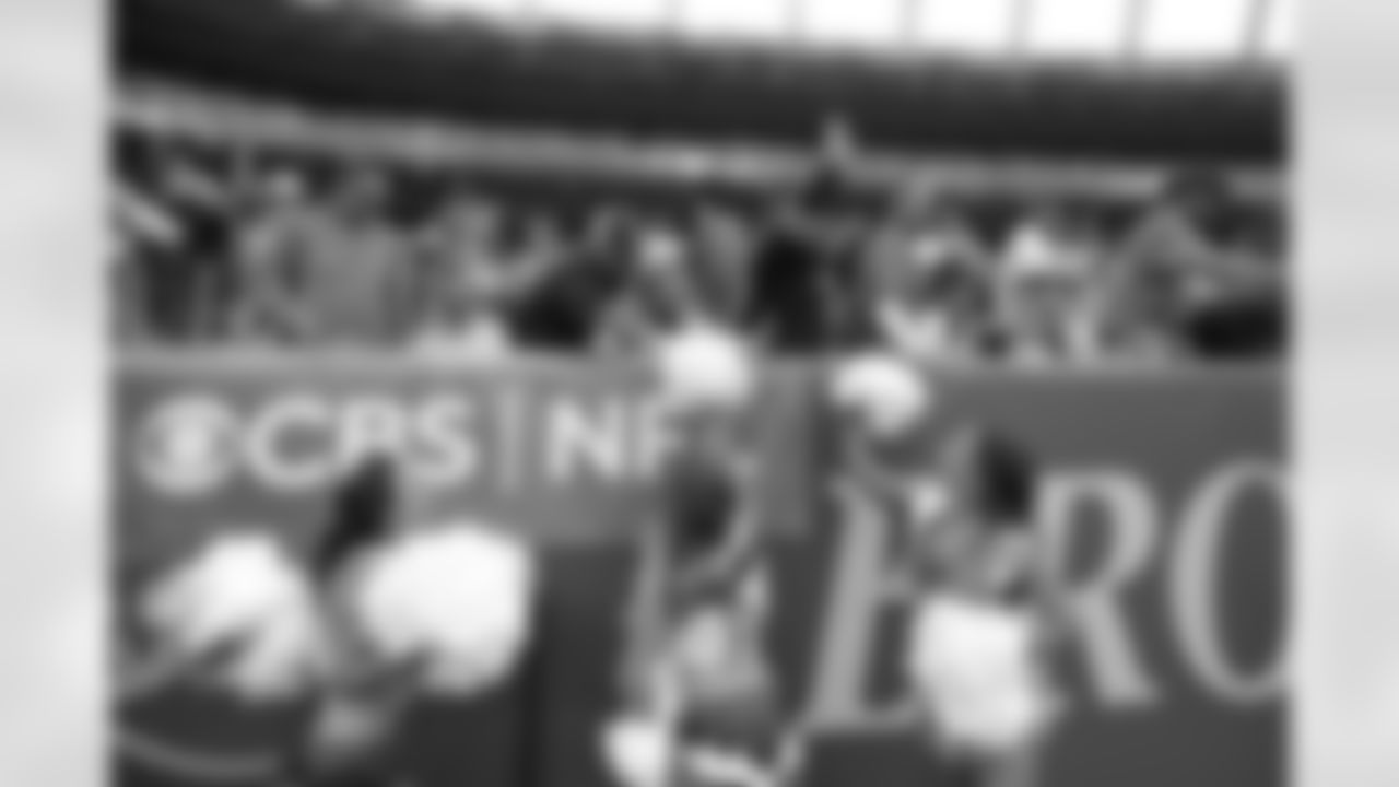 Denver Broncos Cheerleaders during the Broncos' Week 8 game against the Dallas Cowboys at Empower Field at Mile High in Denver, Colorado on October 26, 2025. Photo by Paul Cloud / Denver Broncos