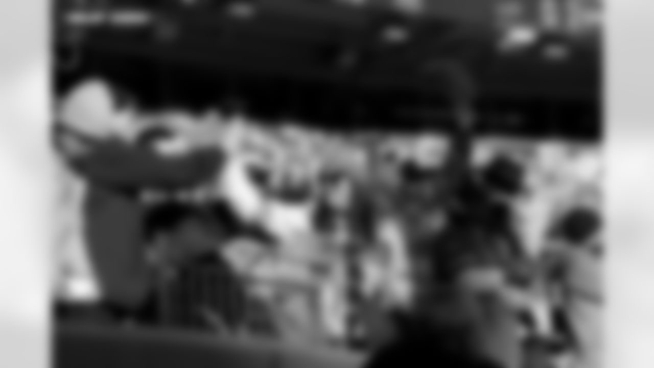 Denver Broncos fans celebrate during the Broncos' Divisional Round playoff game against the Buffalo Bills at Empower Field at Mile High in Denver, Colorado on January 17, 2026. Photo by Gabriel Christus / Denver Broncos