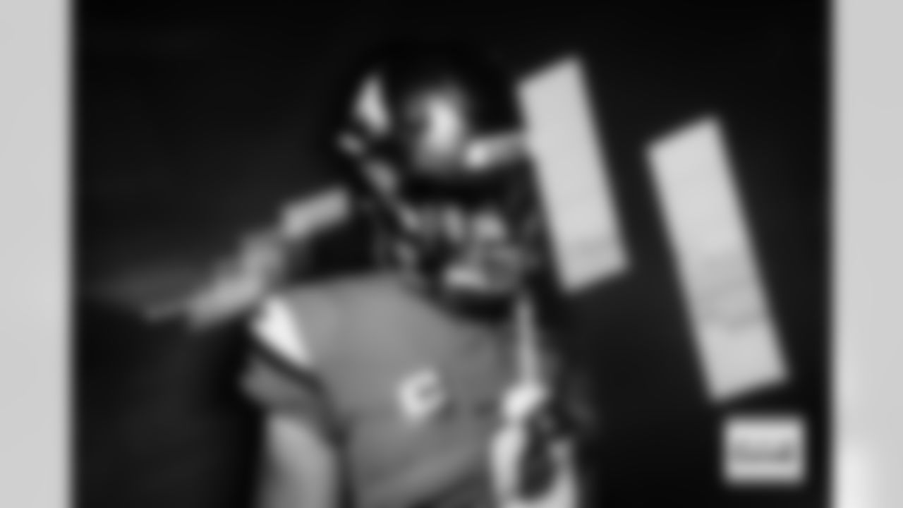 Denver Broncos safety Talanoa Hufanga (9) walks through the tunnel during player and team introductions before the Broncos' Week 15 game against the Green Bay Packers at Empower Field at Mile High in Denver, Colorado on December 14, 2025. Photo by Ben Swanson / Denver Broncos