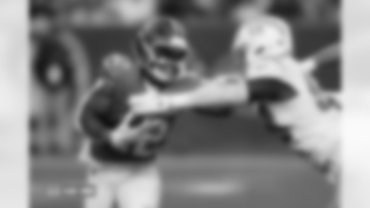 RJ Harvey (12) during the Broncos' Week 18 game against the Los Angeles Chargers at Empower Field at Mile High in Denver, Colorado on January 4, 2026. Photo by Ben Swanson / Denver Broncos