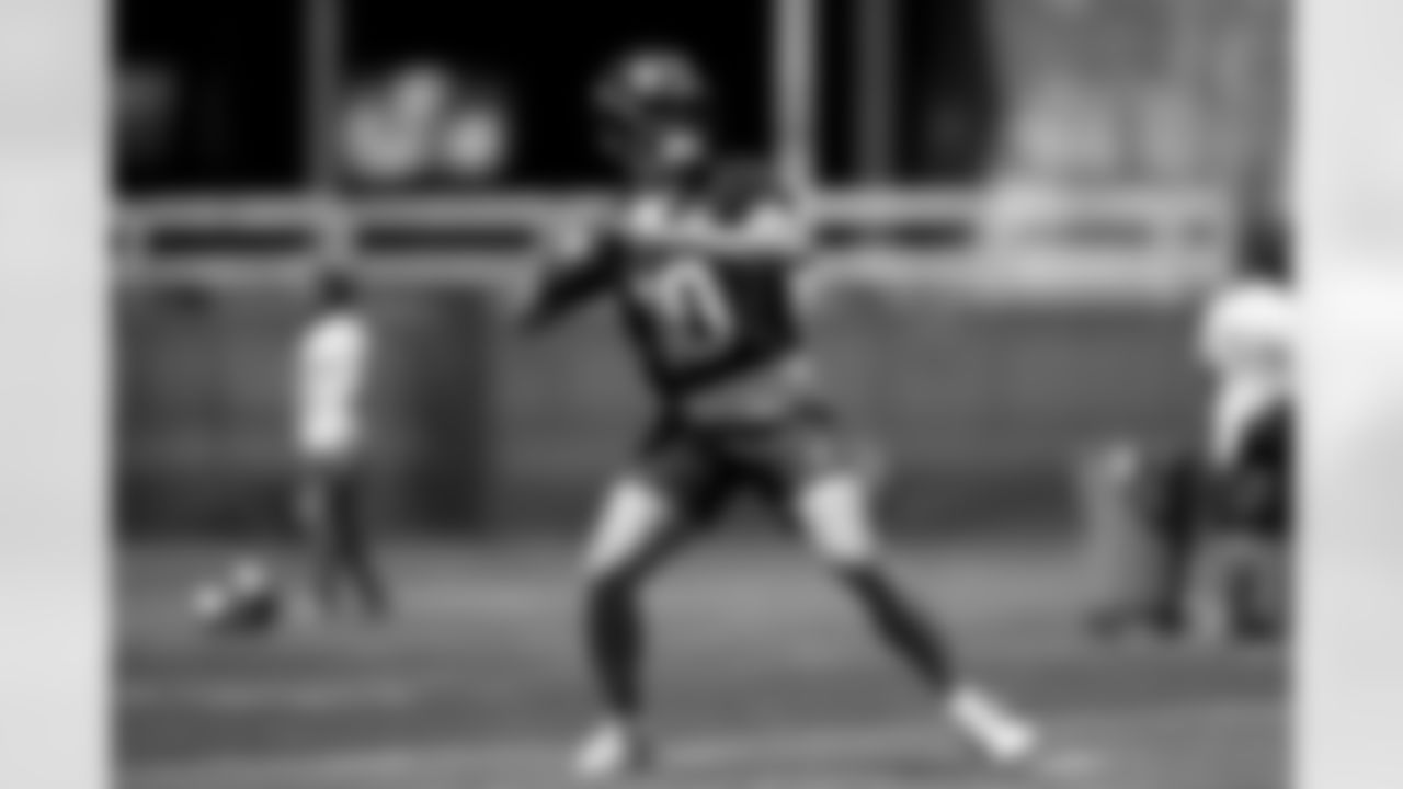 Bo Nix during Minicamp on Tuesday, June 10, 2025 at Broncos Park Powered by CommonSpirit in Englewood, Colorado.
Photo by Gabriel Christus / Denver Broncos