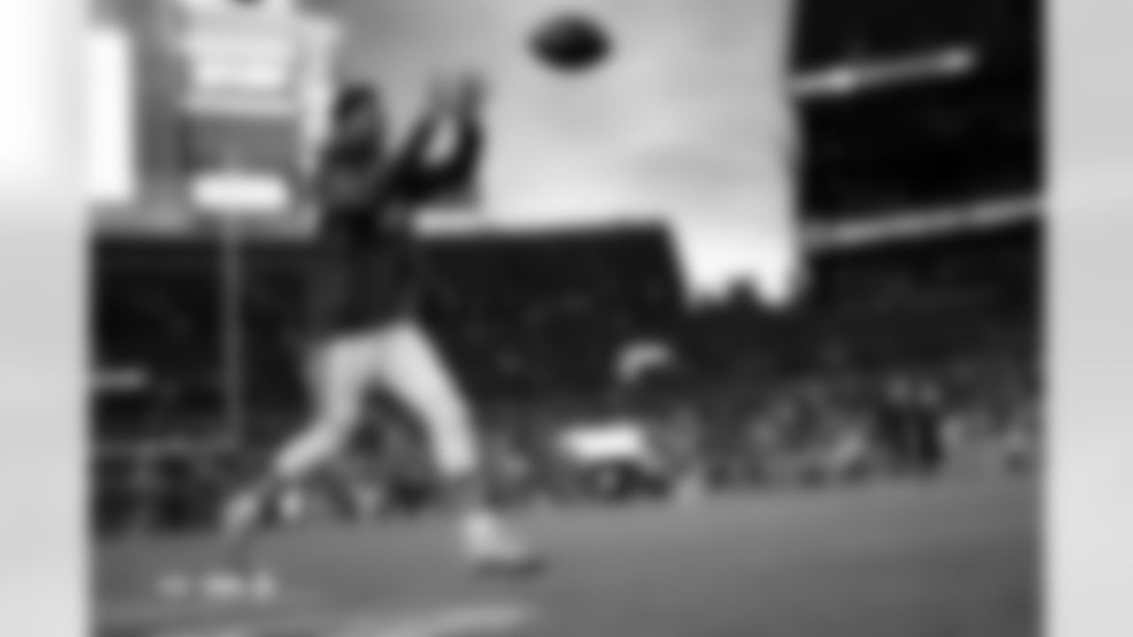 before the Broncos' Week 10 game against the Las Vegas Raiders at Empower Field at Mile High in Denver, Colorado on November 6, 2025. Photo by Ben Swanson / Denver Broncos