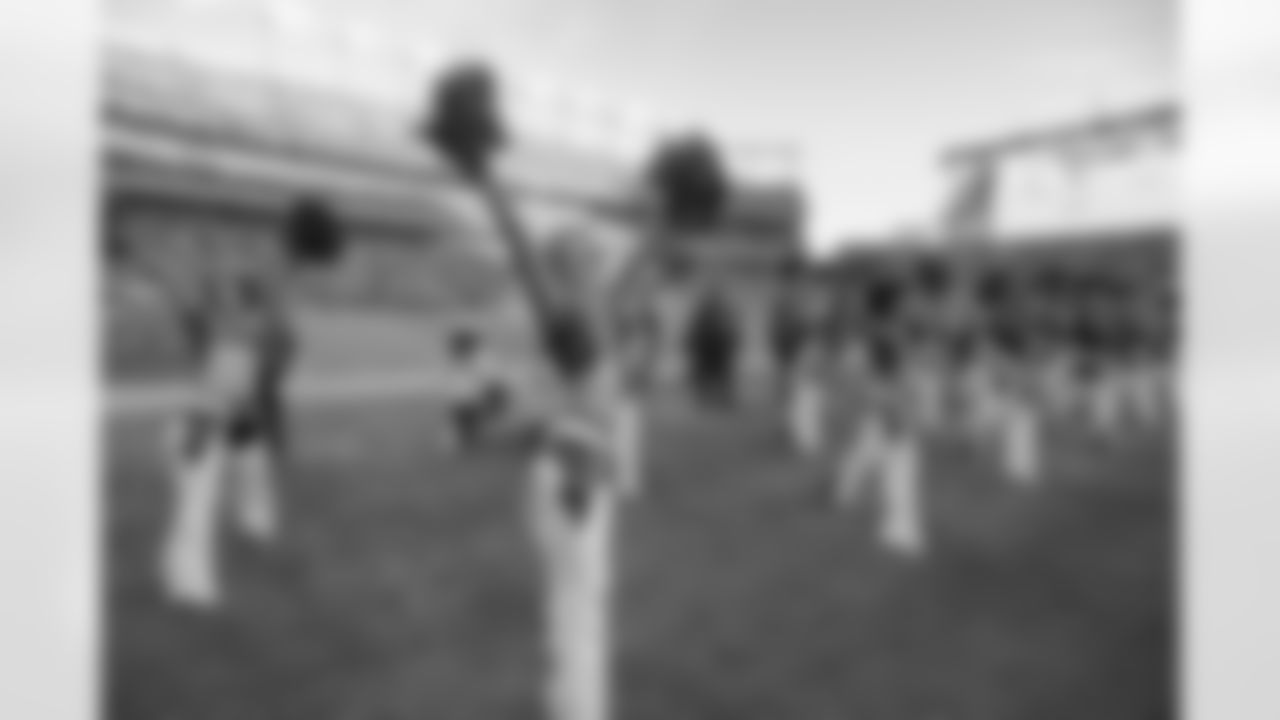 Denver Broncos Cheerleaders during the Broncos' Week 15 game against the Green Bay Packers at Empower Field at Mile High in Denver, Colorado on December 14, 2025. Photo by Paul Cloud / Denver Broncos