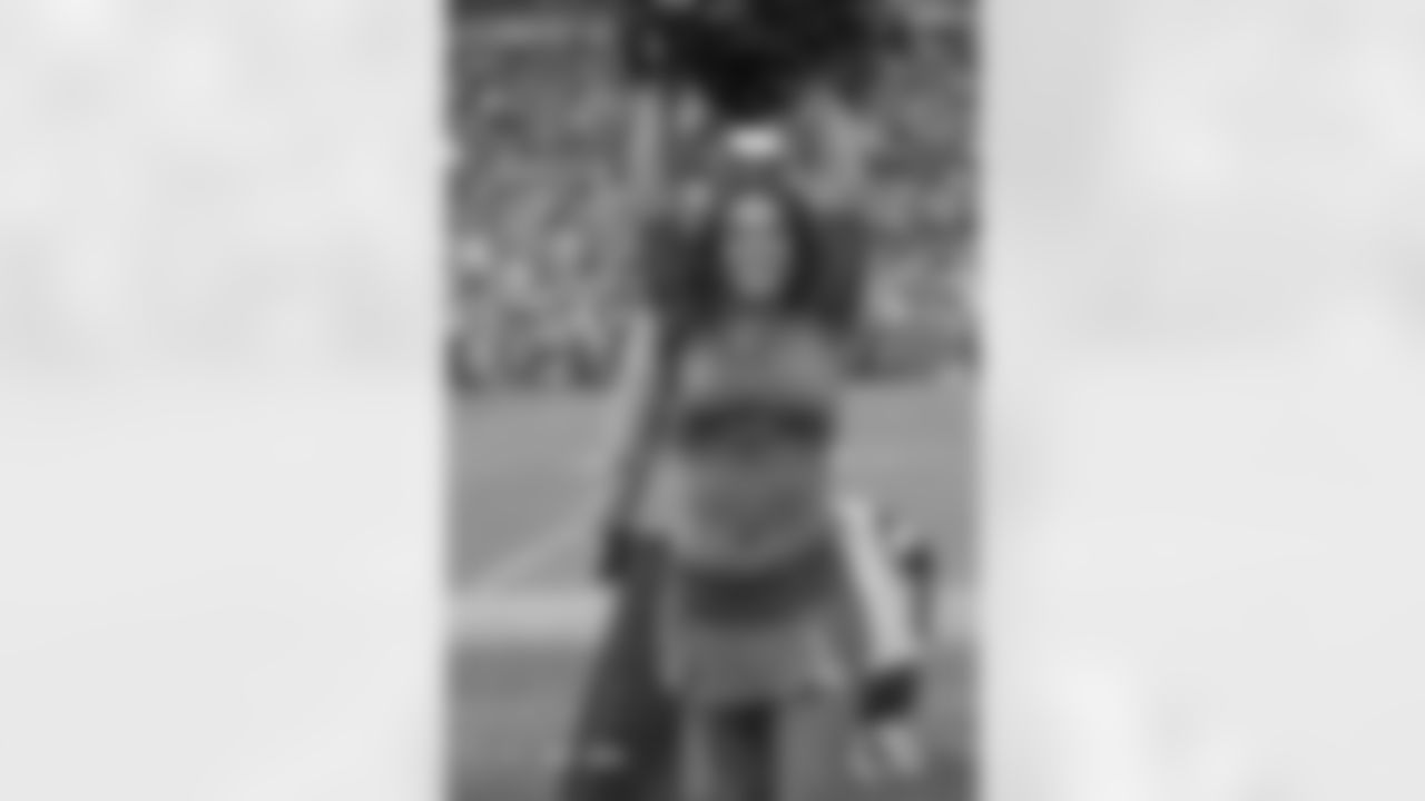 Denver Broncos Cheerleaders during the Broncos' Week 11 game against the Kansas City Chiefs at Empower Field at Mile High in Denver, Colorado on November 16, 2025. Photo by Paul Cloud / Denver Broncos