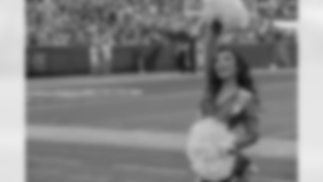 Denver Broncos Cheerleaders during the Broncos' Week 8 game against the Dallas Cowboys at Empower Field at Mile High in Denver, Colorado on October 26, 2025. Photo by Paul Cloud / Denver Broncos