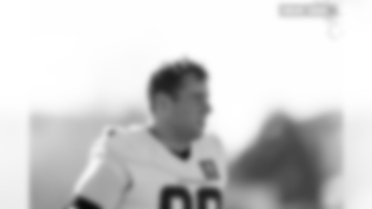 Zach Allen during practice on Wednesday, January 14, 2026 at Broncos Park Powered by CommonSpirit in Englewood, Colorado.
Photo by Gabriel Christus / Denver Broncos