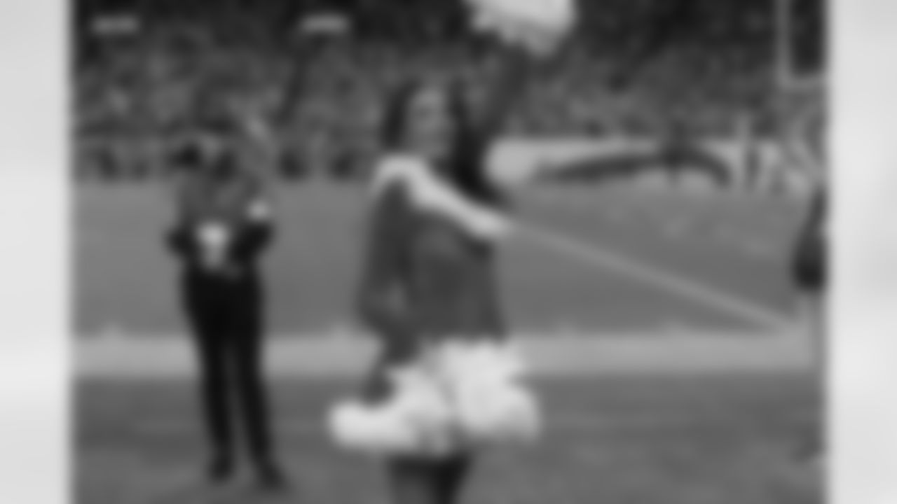 Denver Broncos Cheerleaders during the Broncos' Week 16 game against the Jacksonville Jaguars at Empower Field at Mile High in Denver, Colorado on December 21, 2025. Photo by Paul Cloud / Denver Broncos