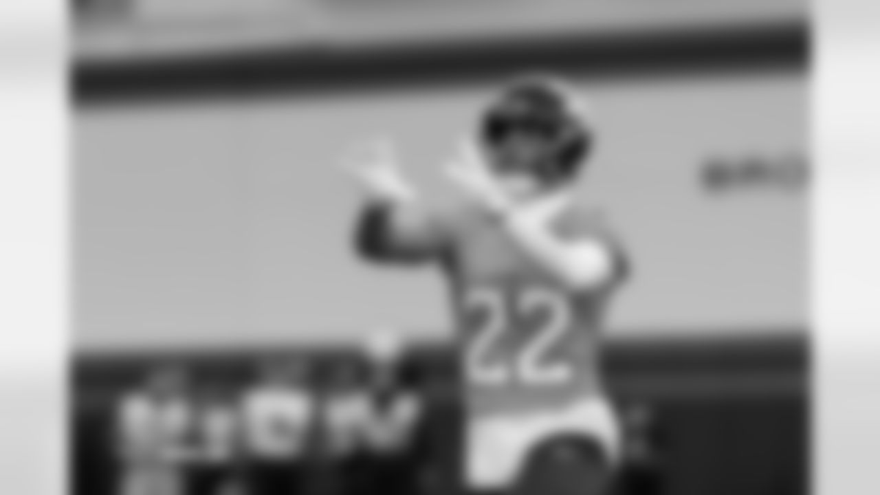 Brandon Jones during practice on Wednesday, December 3, 2025 at Broncos Park Powered by CommonSpirit in Englewood, Colorado.
Photo by Gabriel Christus / Denver Broncos