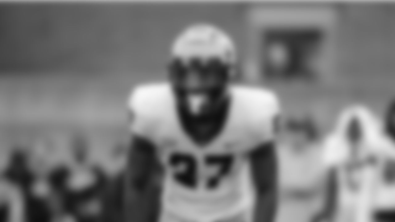 Round 1, No. 12 overall

"Despite everyone waiting for Denver to trade up for a quarterback, I have heard the Broncos are quietly putting feelers out there to move back and add another pick. If that doesn't come to fruition, Mitchell becomes an instant starter across from Pat Surtain II."- Lance Zierlein, NFL.com (April 25)

"This is a tough one for the Denver Broncos. I think it's too early for a quarterback, so I'm going to take Quinyon Mitchell from Toledo." – The 33rd Team (April 22)

"As it stands, they stand pat and draft Quinyon Mitchell to play opposite Patrick Surtain II. Good luck throwing against the Broncos." – Josh Edwards, CBS Sports (April 19)

"The Broncos decide to wait to make their move for a quarterback. They would probably love to trade down from this spot and add some draft capital, but if they can't find a partner, pairing Mitchell with Pat Surtain II in the pursuit of slowing down division foe Patrick Mahomes figures to be an attractive option." – Dan Parr, NFL.com (April 18)

"Pairing Mitchell will Patrick Surtain will make the Broncos secondary a force, even with the loss of Justin Simmons." – Jeff Kerr, CBS Sports (April 11)

"Denver can look to improve a defense that ranked 30th in yards per play allowed (5.8) last season and pair Mitchell with Pat Surtain. Mitchell, my top-ranked cornerback, had 46 pass breakups in four seasons at Toledo, and he ripped off an elite 4.33-second 40-yard dash at the combine. He's ready to play early and often as a rookie." – Mel Kiper Jr., ESPN (April 10)

"[I]n Mitchell, they can add another defensive back gem opposite Patrick Surtain. The Florida native backed up all the buzz that had built around him entering Indianapolis." – Bruce Feldman, The Athletic (April 4)

"The Broncos don't own a second-round pick, so they might have interest in moving back and adding more draft currency. If not, Mitchell has the athletic and cover traits to start early opposite Pro Bowl CB Pat Surtain II." – Lance Zierlein, NFL.com (April 2)

"Instead of reaching for a quarterback here, the Broncos add Mitchell, who should make a great running mate opposite Pro Bowl CB Pat Surtain II." – Charles Davis, NFL.com (March 28)

"The Broncos select Quinyon Mitchell to pair with Patrick Surtain II to give them one of the best cornerback duos in the NFL." – Marcus Mosher, 33rd Team (March 15)

Luke Easterling, Sports Illustrated (March 15)

"Don't let the small-school pedigree fool you. Placing Mitchell on the same field as Patrick Surtain [II] would create a no-fly zone in the Mile High City. He was clearly the best cornerback in Mobile at the Senior Bowl. Mitchell is a proven ball-hawk who wins with a mixture of elite athleticism and physicality." – Eddie Brown, San Diego Union-Tribune (Feb. 16)

(AP Photo/Doug McSchooler)