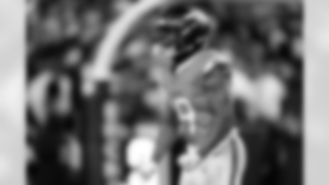 Denver Broncos wide receiver Marvin Mims Jr. (19) celebrates after drawing a defensive pass interference penalty to set up the game-winning field goal during the Broncos' Divisional Round playoff game against the Buffalo Bills at Empower Field at Mile High in Denver, Colorado on January 17, 2026. Photo by Ben Swanson / Denver Broncos