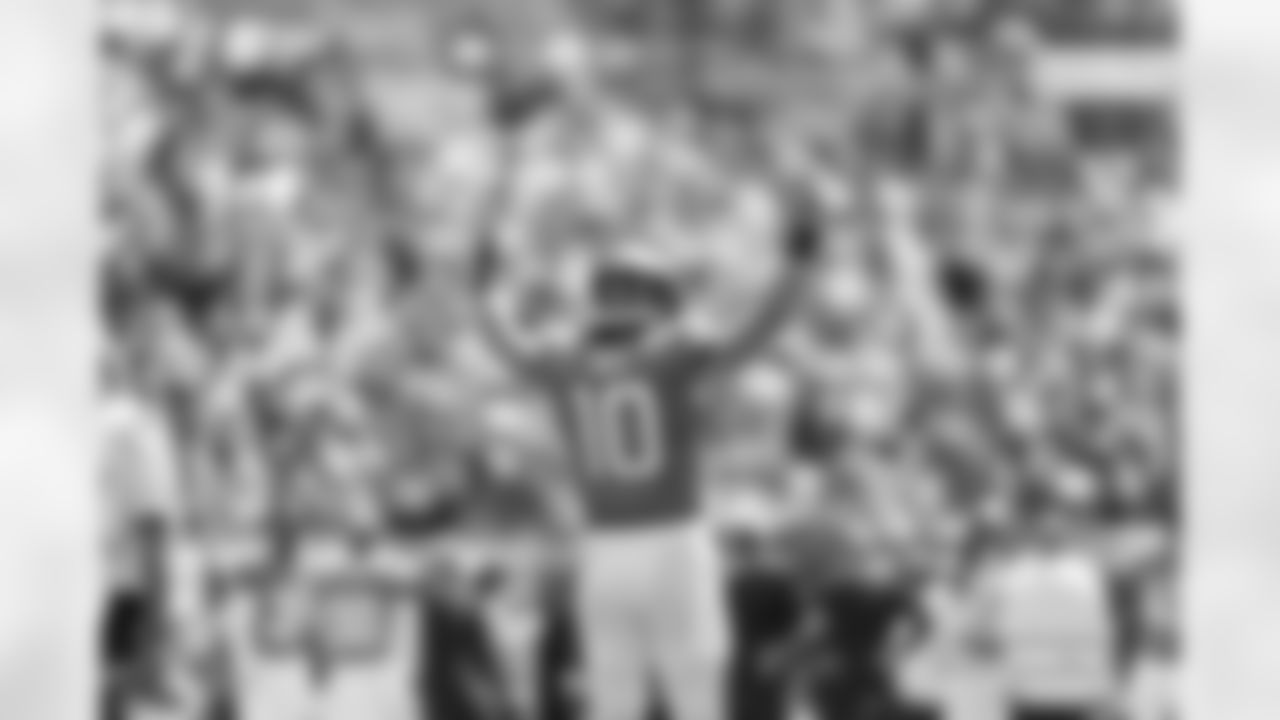 Bo Nix during the Broncos' Week 3 game against the Tampa Bay Buccaneers at Raymond James Stadium in Tampa, Florida on September 22, 2024. Photo by / Denver Broncos