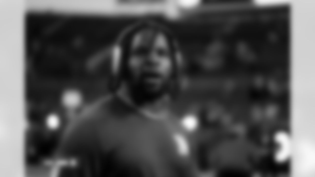 before the Broncos' Week 10 game against the Las Vegas Raiders at Empower Field at Mile High in Denver, Colorado on November 6, 2025. Photo by Ben Swanson / Denver Broncos