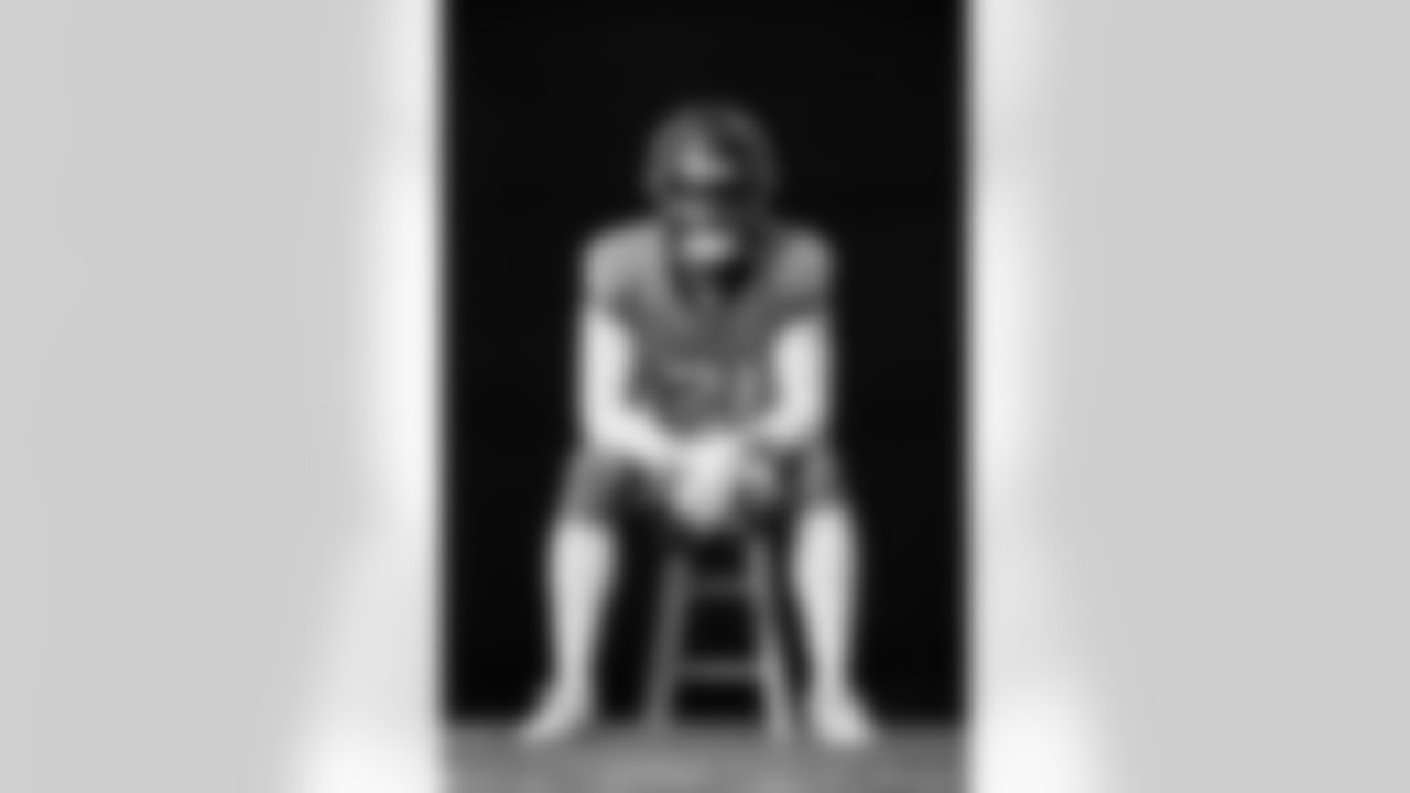 Riley Moss poses for a portrait on June 9, 2025 in Englewood, Colorado. Photo by Gabriel Christus / Denver Broncos