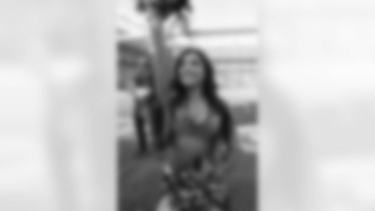 Denver Broncos Cheerleaders during the Broncos' Week 15 game against the Green Bay Packers at Empower Field at Mile High in Denver, Colorado on December 14, 2025. Photo by Paul Cloud / Denver Broncos