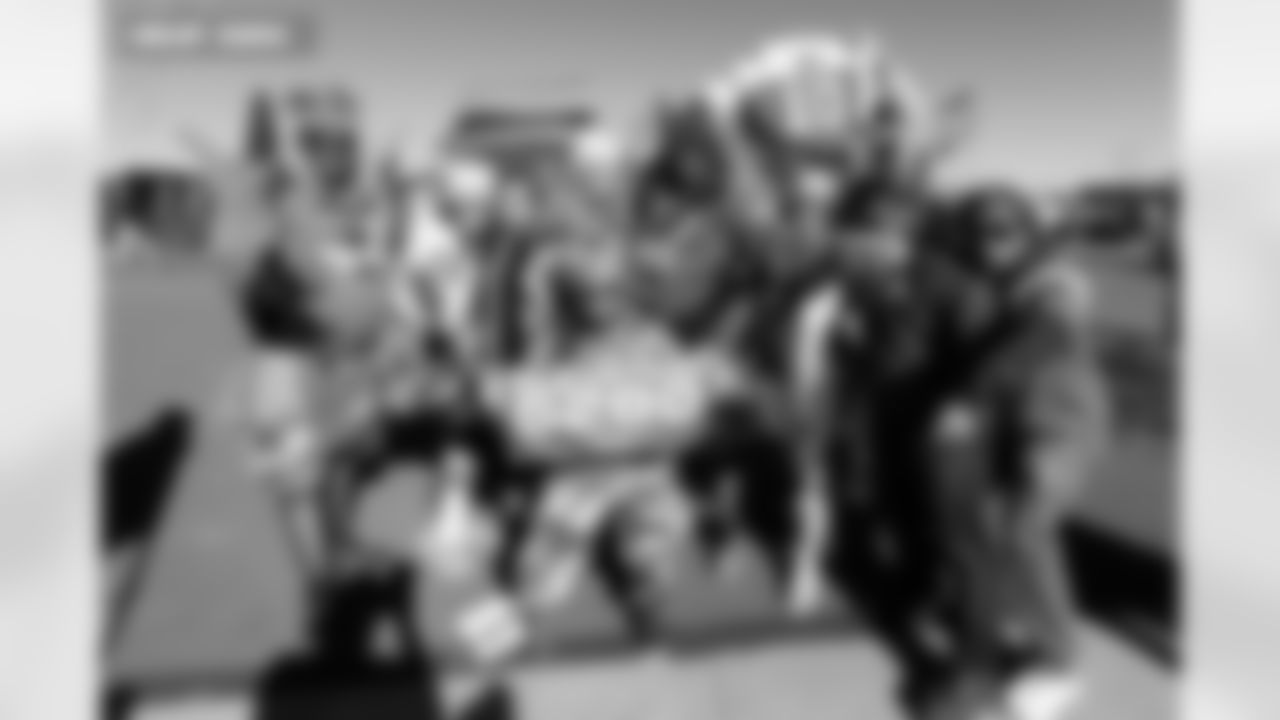 Denver Broncos fans before the Broncos' Divisional Round playoff game against the Buffalo Bills at Empower Field at Mile High in Denver, Colorado on January 17, 2026. Photo by Gavin Liddell / Denver Broncos