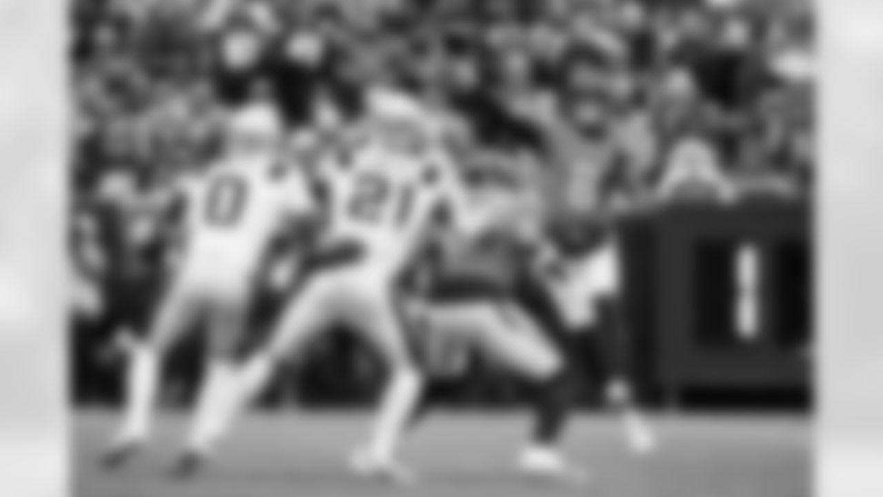 Denver Broncos quarterback Jarrett Stidham (8) passes during the AFC Championship Game between the Denver Broncos and New England Patriots at Empower Field at Mile High in Denver, Colorado on January 25, 2026. Photo by Gavin Liddell / Denver Broncos