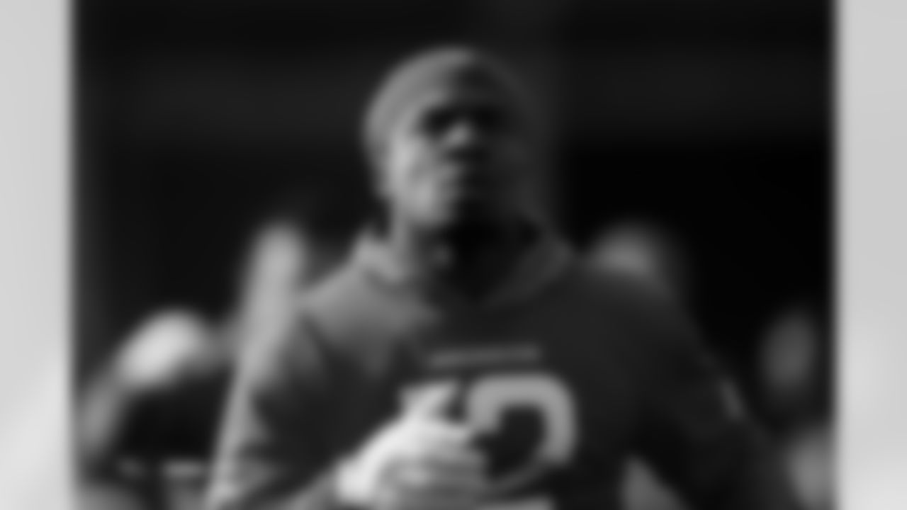 RJ Harvey during practice at Broncos Park Powered by CommonSpirit in Englewood, Colorado on December 23, 2025. Photo by Ben Swanson / Denver Broncos