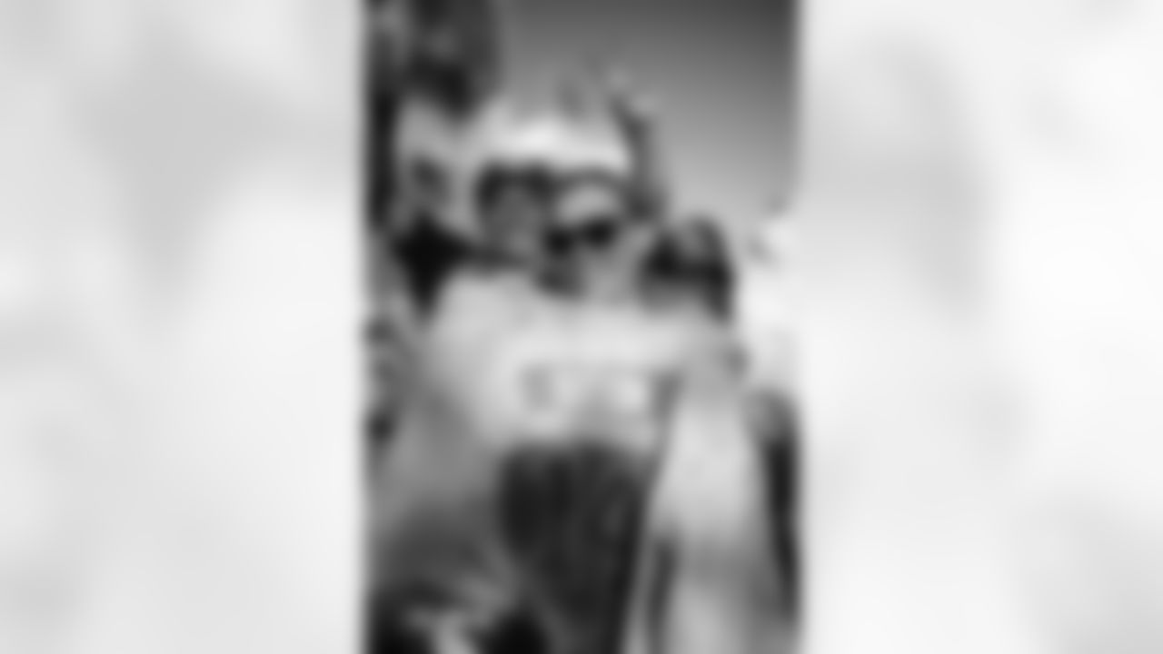 Fans before the Broncos' Week 10 game against the Las Vegas Raiders at Empower Field at Mile High in Denver, Colorado on November 6, 2025. Photo by Ben Swanson / Denver Broncos