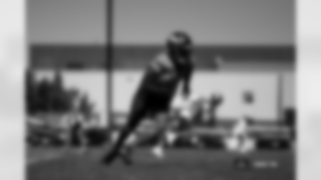 Troy Franklin during practice on Thursday, September 19, 2024 at Broncos Park Powered by CommonSpirit in Englewood, Colorado.
Photo by Gabriel Christus / Denver Broncos
