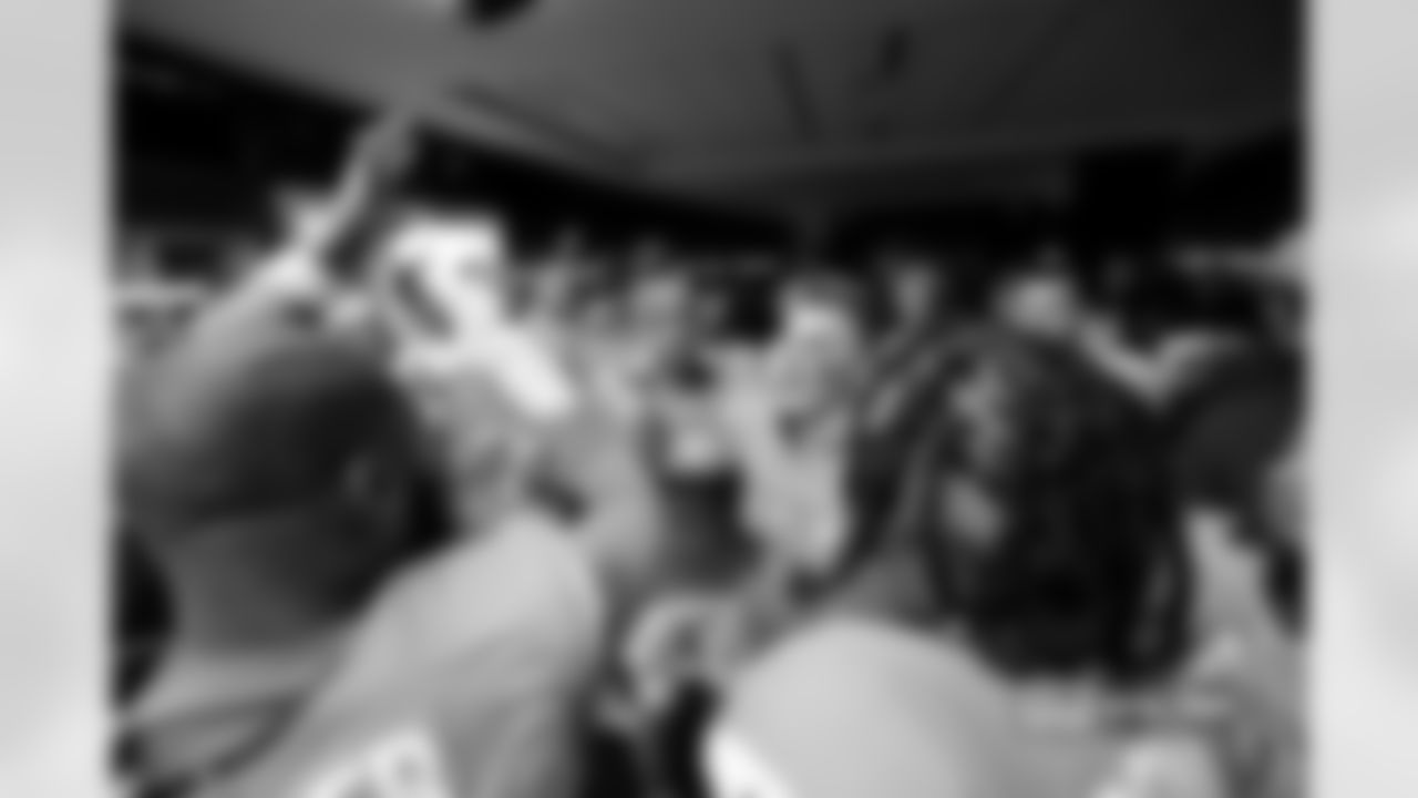 Bo Nix during the Broncos' Week 7 game against the New York Giants at Empower Field at Mile High in Denver, Colorado on October 19, 2025. Photo by Gabriel Christus / Denver Broncos