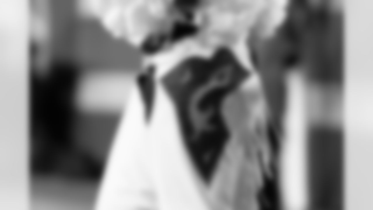 during the Broncos' Week 10 game against the Las Vegas Raiders at Empower Field at Mile High in Denver, Colorado on November 6, 2025. Photo by Adam Bratten / Denver Broncos