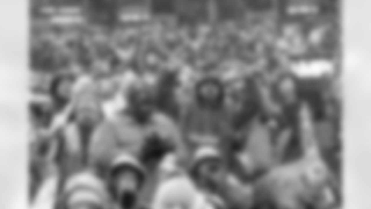 Denver Broncos fans cheer during the AFC Championship Game between the Denver Broncos and New England Patriots at Empower Field at Mile High in Denver, Colorado on January 25, 2026. Photo by Gabriel Christus / Denver Broncos
