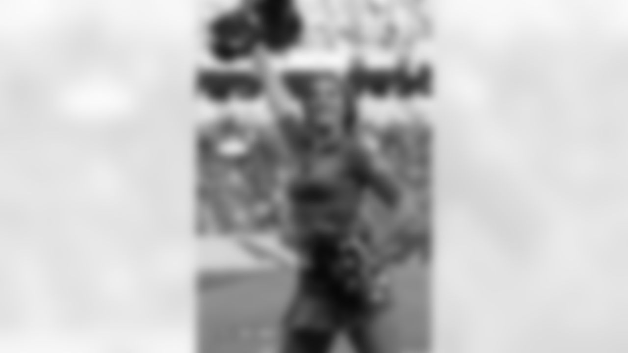 during the Broncos' Week 11 game against the Kansas City Chiefs at Empower Field at Mile High in Denver, Colorado on November 16, 2025. Photo by Adam Bratten / Denver Broncos