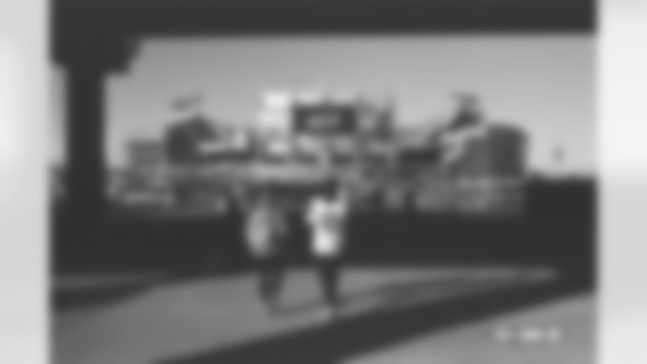 Dencver Broncos fans photographed on film during the Broncos' Week 10 game against the Las Vegas Raiders at Empower Field at Mile High in Denver, Colorado on November 7, 2025. Photo by Gabriel Christus / Denver Broncos