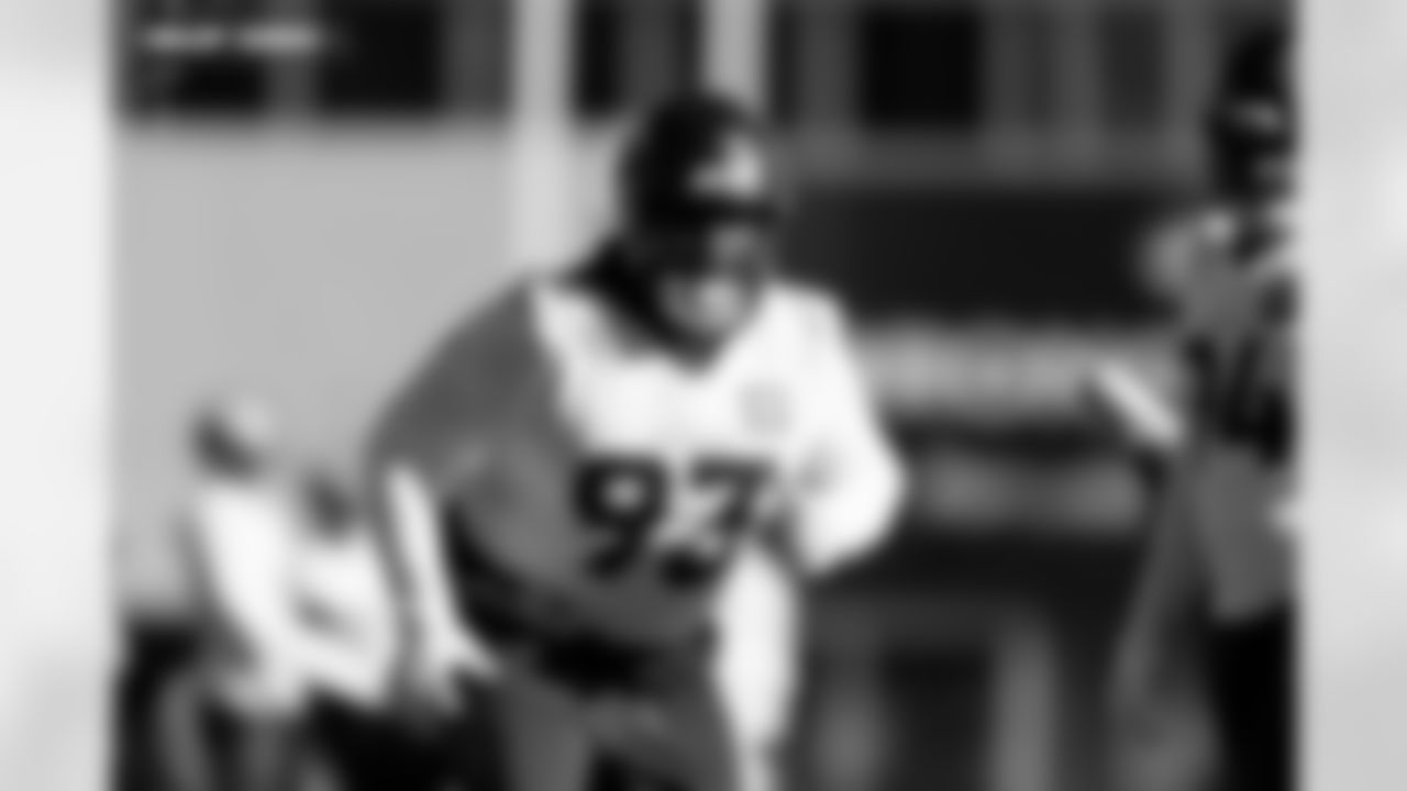 D.J. Jones during practice on Wednesday, January 14, 2026 at Broncos Park Powered by CommonSpirit in Englewood, Colorado.
Photo by Gabriel Christus / Denver Broncos