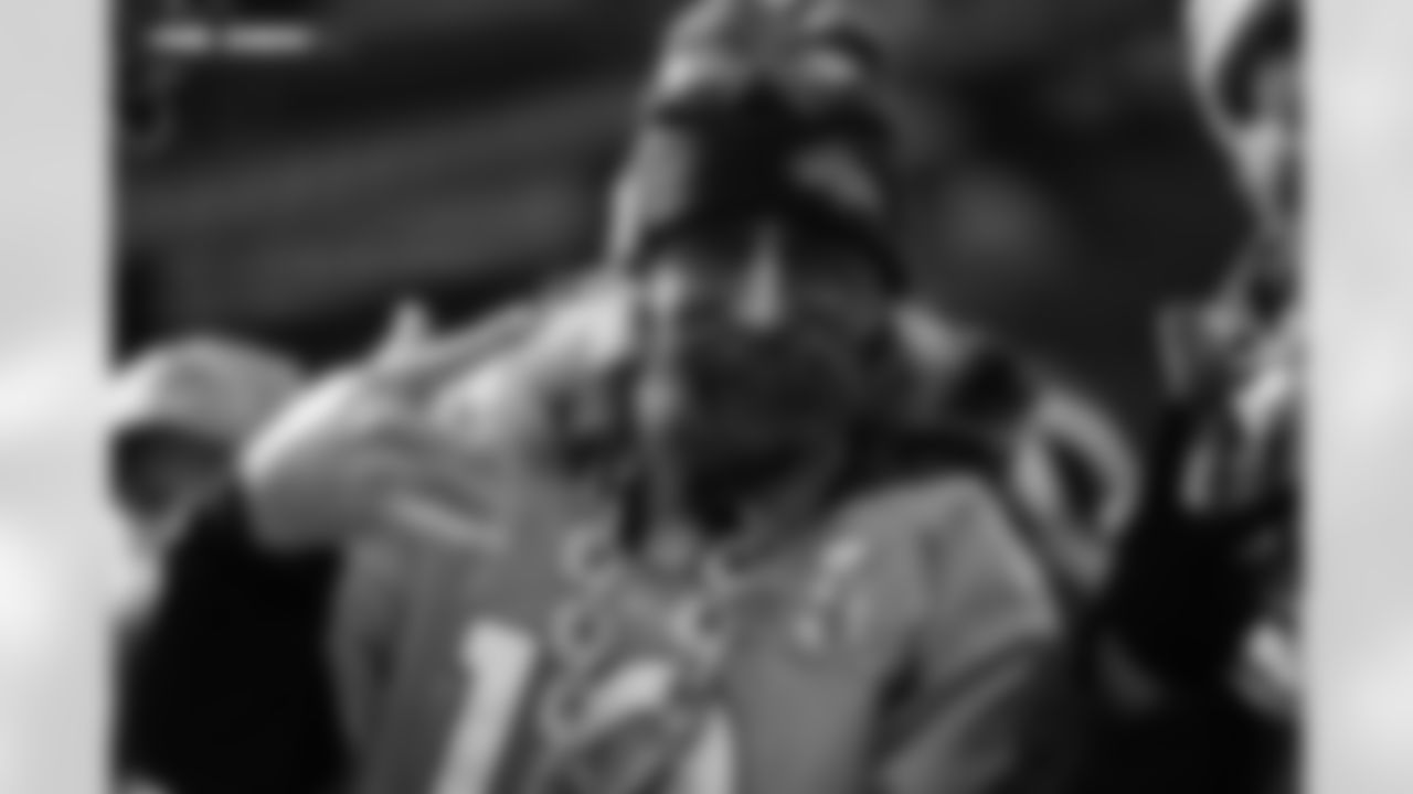 Denver Broncos fans before the AFC Championship Game between the Denver Broncos and New England Patriots at Empower Field at Mile High in Denver, Colorado on January 25, 2026. Photo by Kyle Cooper / Denver Broncos