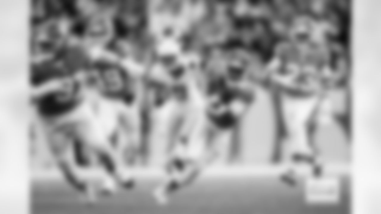 Ja'Quan McMillian during the Broncos' Week 18 game against the Los Angeles Chargers at Empower Field at Mile High in Denver, Colorado on January 4, 2026. Photo by Ben Swanson / Denver Broncos