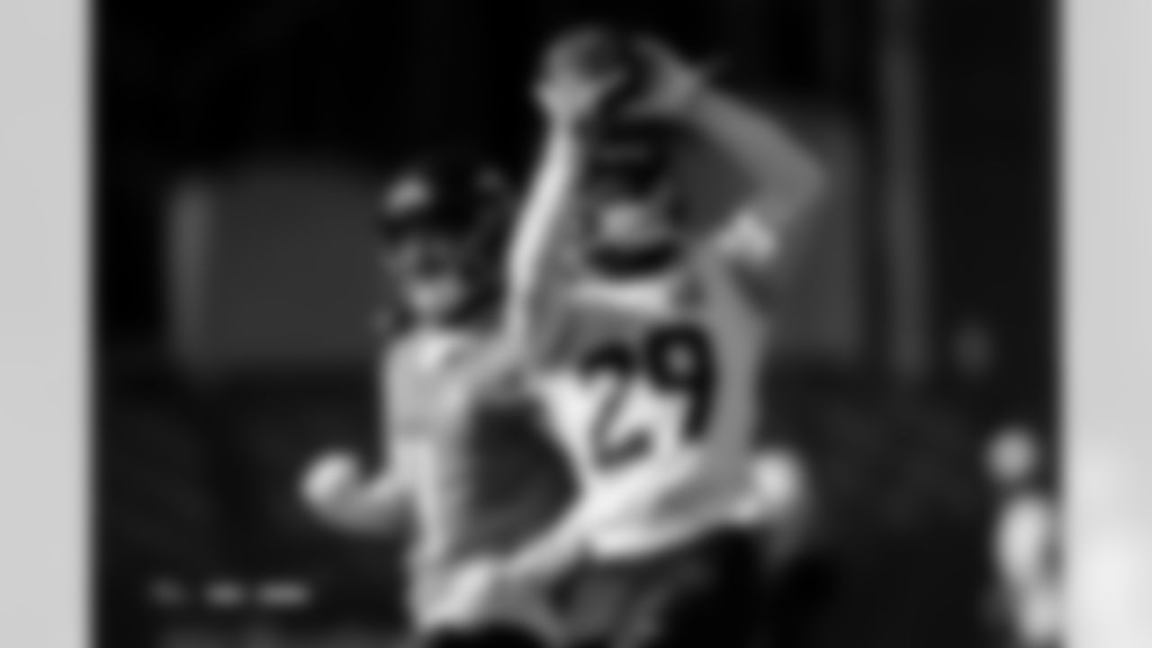 Ja'Quan McMillian during practice at Broncos Park Powered by CommonSpirit in Englewood, Colorado on November 14, 2025. Photo by Ben Swanson / Denver Broncos