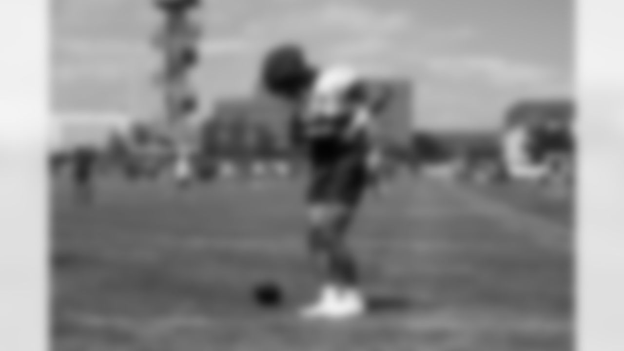 Jahdae Barron during practice on Wednesday, August 27, 2025 at Broncos Park Powered by CommonSpirit in Englewood, Colorado.
Photo by Gabriel Christus / Denver Broncos