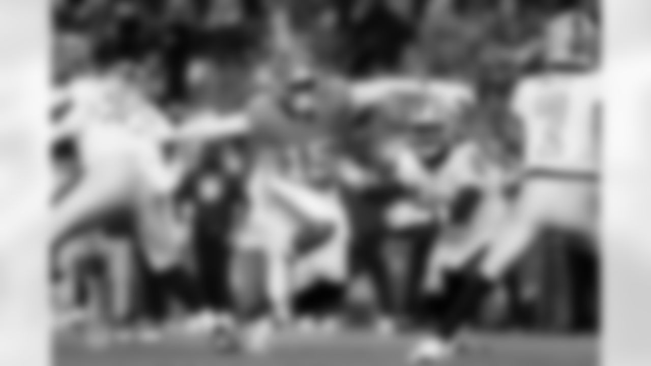 Nik Bonitto (15) before the Broncos' Week 10 game against the Las Vegas Raiders at Empower Field at Mile High in Denver, Colorado on November 6, 2025. Photo by Ben Swanson / Denver Broncos