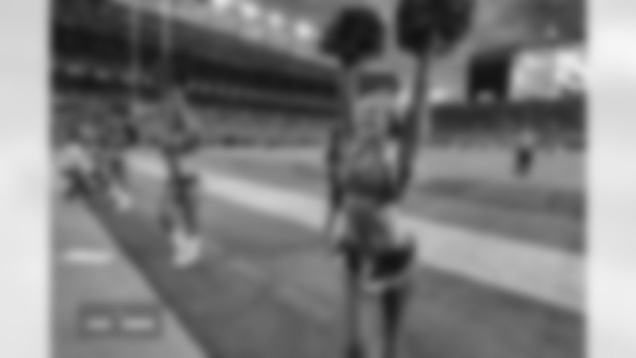Denver Broncos Cheerleaders during the Broncos' preseason Week 2 game against the Arizona Cardinals at Empower Field at Mile High in Denver, Colorado on August 16, 2025. Photo by Paul Cloud / Denver Broncos
