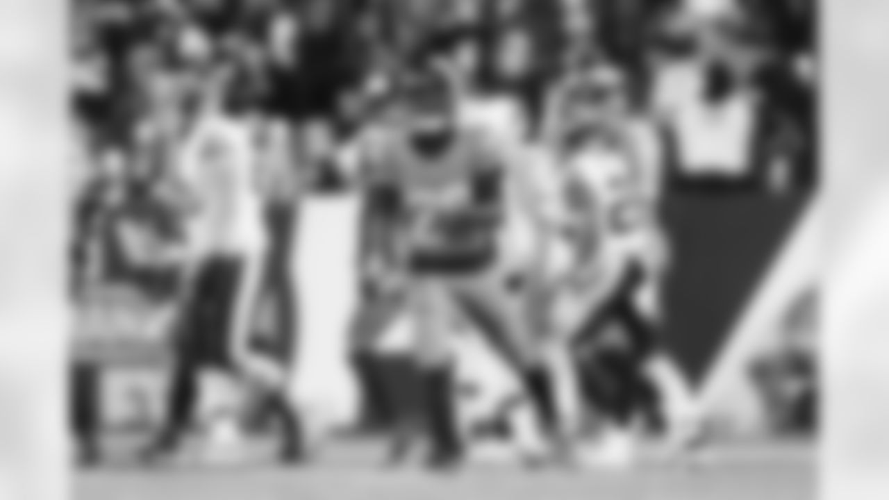 Ja'Quan McMillian (29) during the Broncos' Week 13 game against the Washington Commanders at Northwest Stadium in Landover, Maryland on November 30, 2025. Photo by Gabriel Christus / Denver Broncos