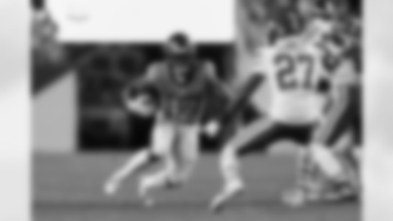 RJ Harvey (12) during the Broncos' Week 11 game against the Kansas City Chiefs at Empower Field at Mile High in Denver, Colorado on November 16, 2025. Photo by Ben Swanson / Denver Broncos