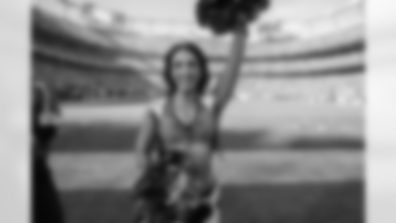 Denver Broncos Cheerleaders during the Broncos' Week 15 game against the Green Bay Packers at Empower Field at Mile High in Denver, Colorado on December 14, 2025. Photo by Paul Cloud / Denver Broncos