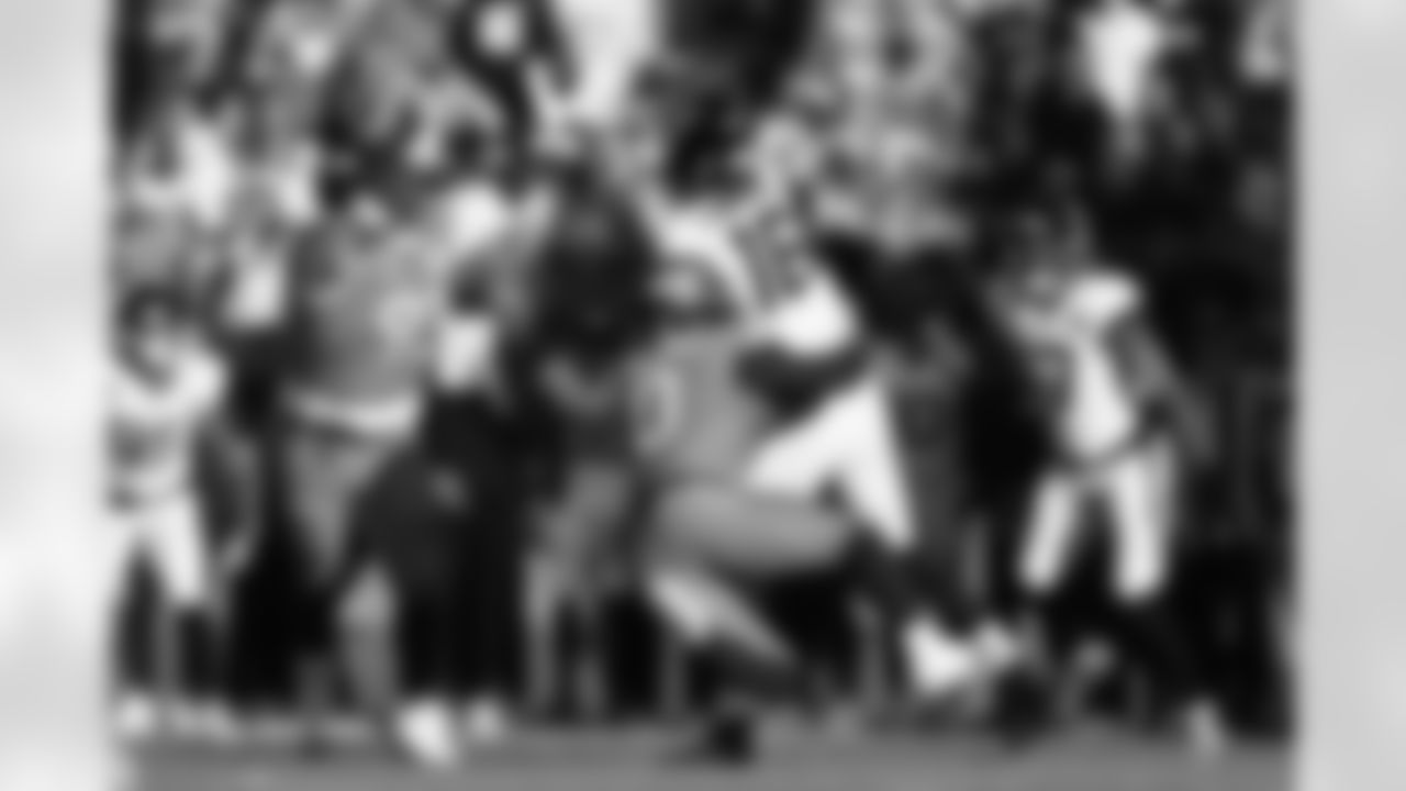 Jonathon Cooper (0) during the Broncos' Week 16 game against the Jacksonville Jaguars at Empower Field at Mile High in Denver, Colorado on December 21, 2025. Photo by Ben Swanson / Denver Broncos