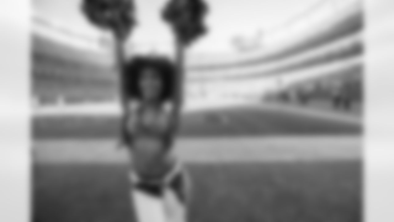 Denver Broncos Cheerleaders during the Broncos' Week 15 game against the Green Bay Packers at Empower Field at Mile High in Denver, Colorado on December 14, 2025. Photo by Paul Cloud / Denver Broncos