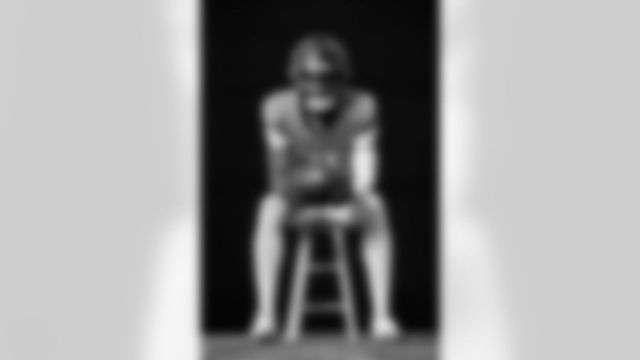 Troy Franklin poses for a portrait on June 9, 2025 in Englewood, Colorado. Photo by Gabriel Christus / Denver Broncos