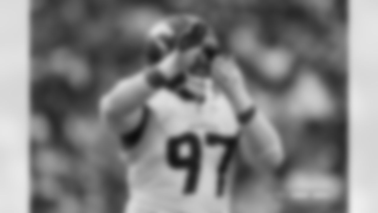 Malcolm Roach (97) during the Broncos' Week 9 game against the Houston Texans at NRG Stadium in Houston, Texas on November 2, 2025. Photo by Gabriel Christus / Denver Broncos