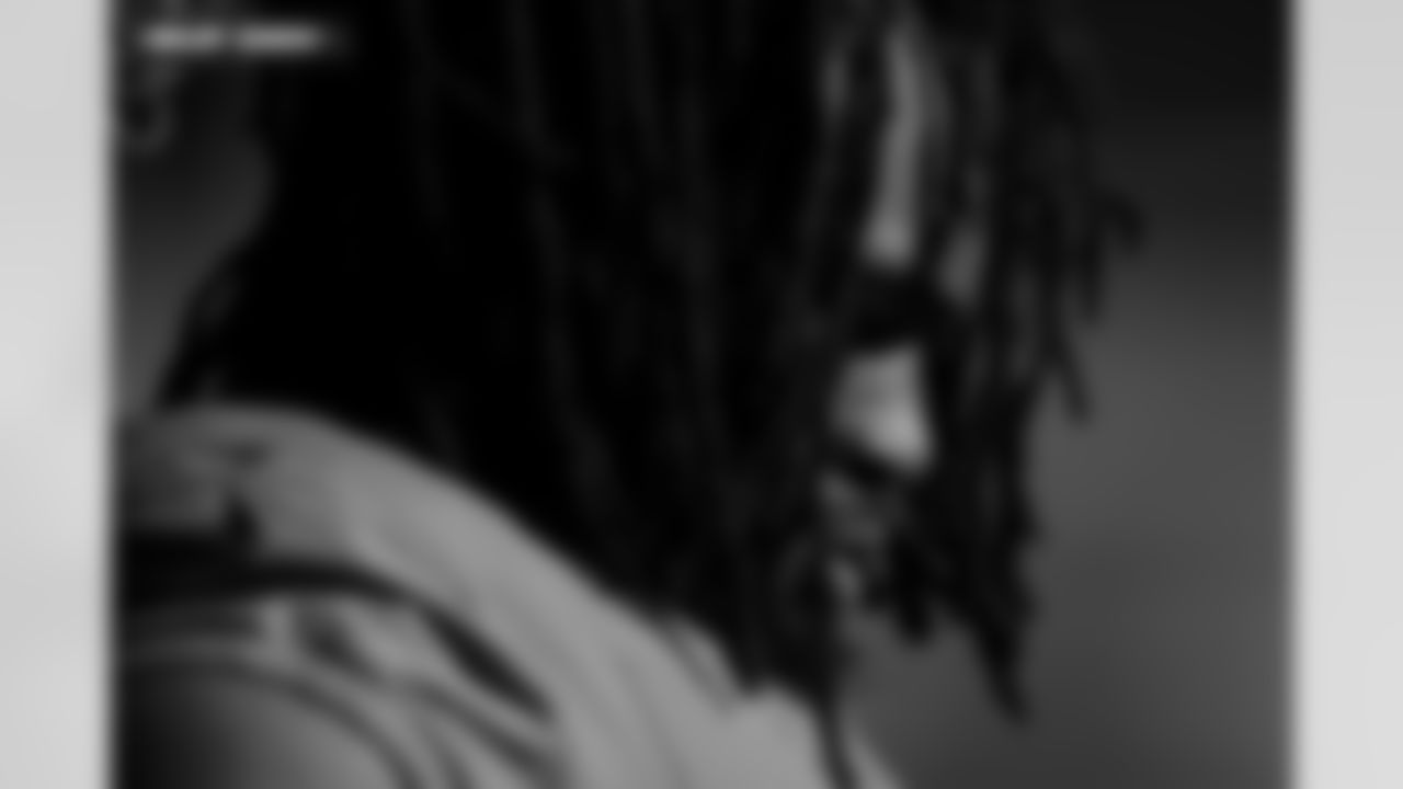 Jaleel McLaughlin during practice at Broncos Park Powered by CommonSpirit in Englewood, Colorado on January 15, 2026. Photo by Ben Swanson / Denver Broncos