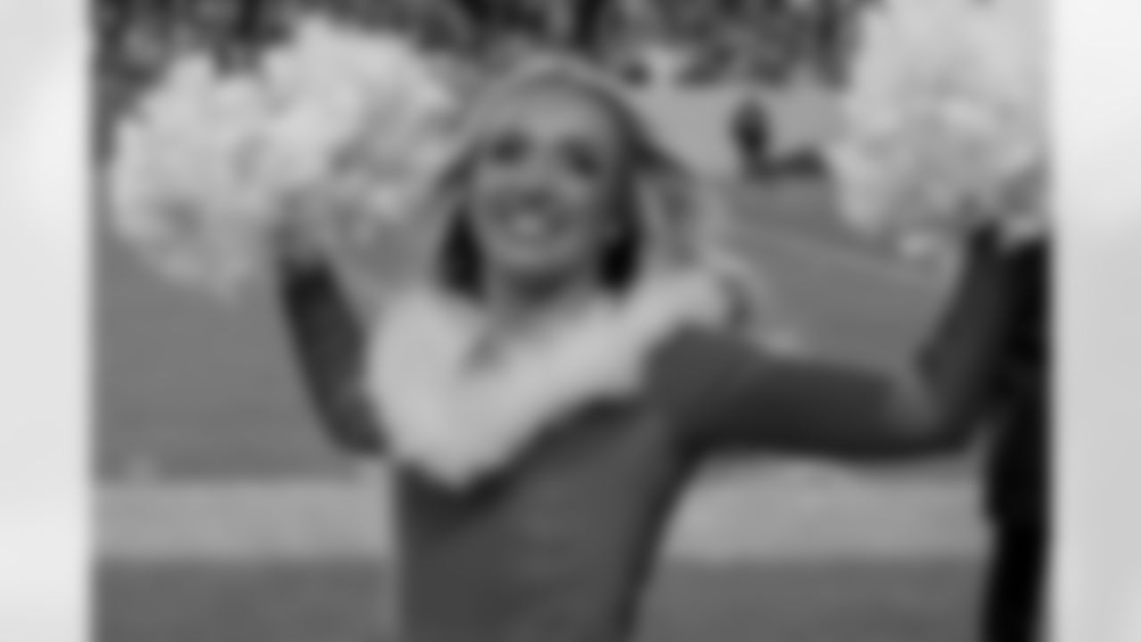 Denver Broncos Cheerleaders during the Broncos' Week 16 game against the Jacksonville Jaguars at Empower Field at Mile High in Denver, Colorado on December 21, 2025. Photo by Paul Cloud / Denver Broncos