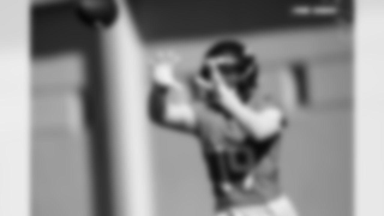 Marvin Mims Jr. during practice at Broncos Park Powered by CommonSpirit in Englewood, Colorado on January 22, 2026. Photo by Ben Swanson / Denver Broncos